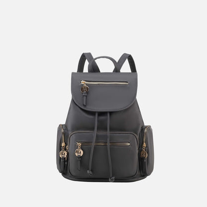 Ivanna Oversized Backpack Handbag in Yellow view 11 - Relaxed Fit