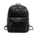 Jade Metallic Puffer Backpack view 11 (piece) - puffer backpack, metallic puffer backpack - shop at us.meeeshop