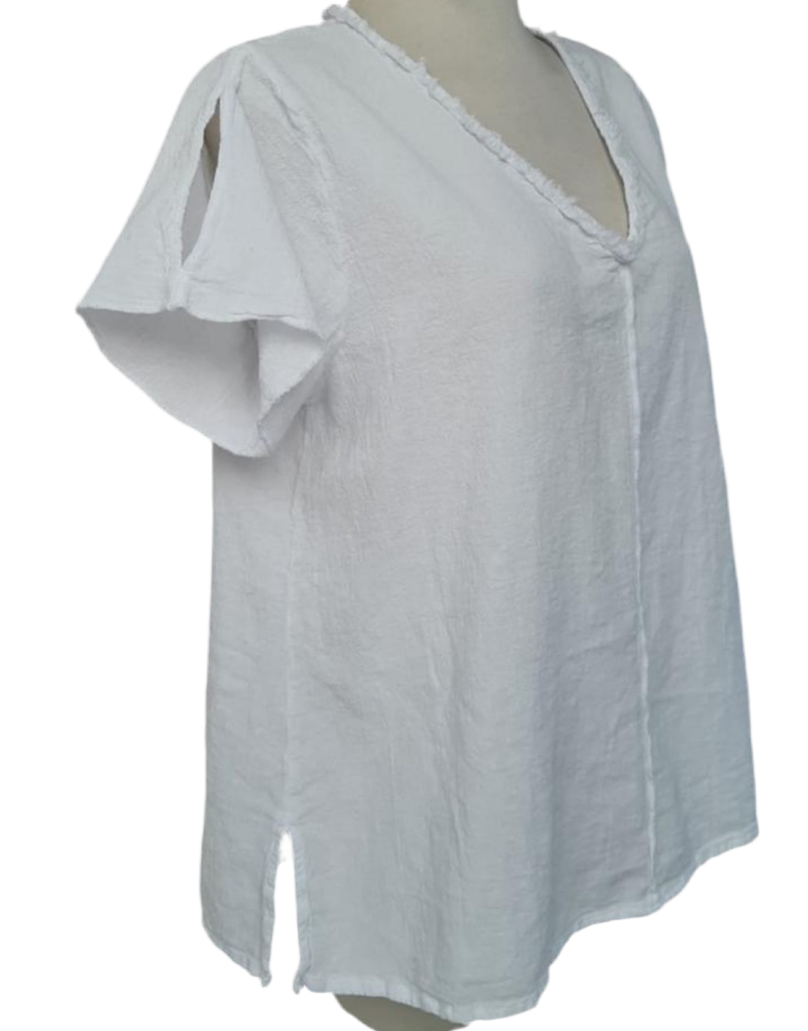 Jan Top -100% Cotton Gauze in Titanium/Size OSFM view 19 - Jan Köppen Viva Top 100