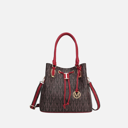 Jane Signature Bucket Bag in Beige view 3