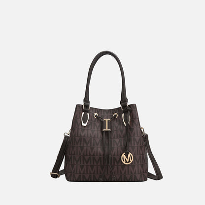 Jane Signature Bucket Bag in Dusty Rose view 10