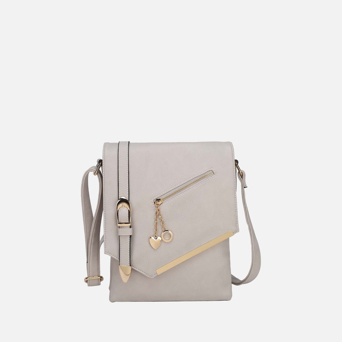 Jasmine Crossbody Bag in Denim Blue view 7