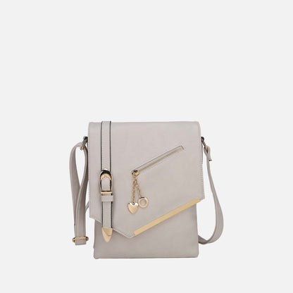Jasmine Crossbody Bag in Denim Blue view 7