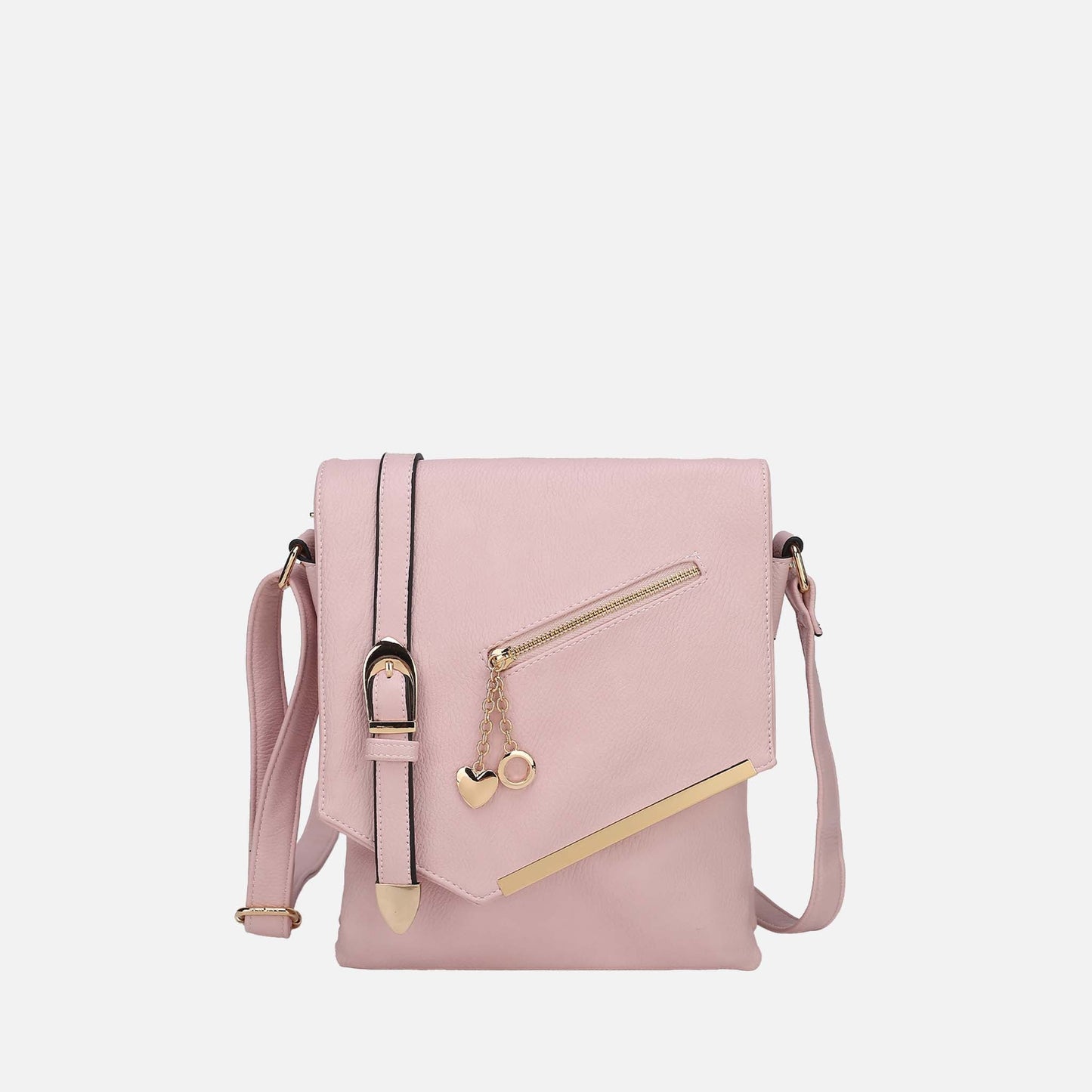 Jasmine Crossbody Bag in Stone Grey view 16