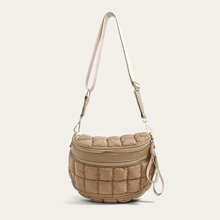 Jaya Puffer Double Zip Crossbody Sling view 11 - Jaya Bag (layer)