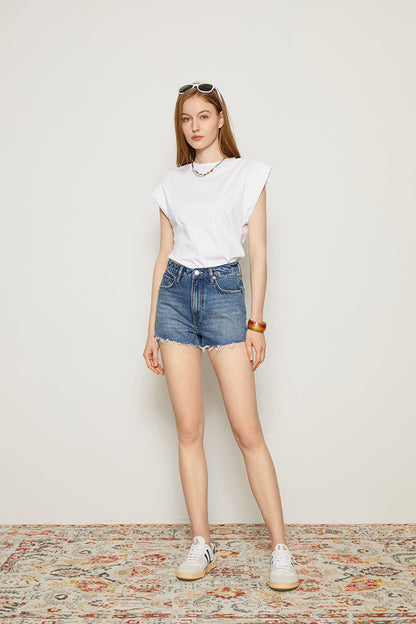 Joanie Vintage Cut Off Shorts Hj115 in Every Breath You Take view 21 (bottom)