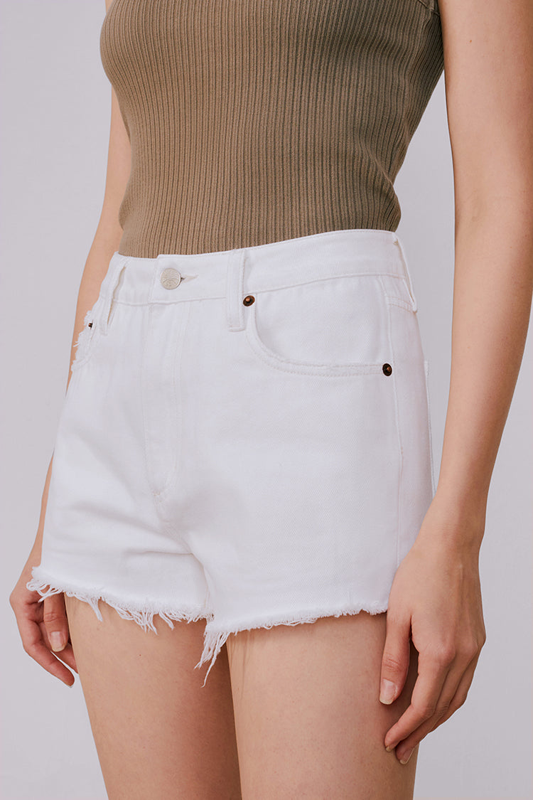 Joanie Vintage Cut Off Shorts Hj115 in She Loves You view 8 (bottom)