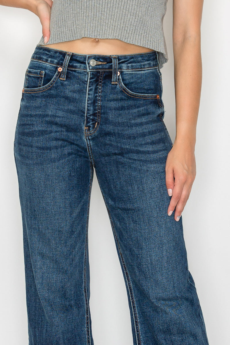 Josephine Tummy Control High Rise Relaxed Holly Flare Jeans view 8 - High-Waisted (bottom)