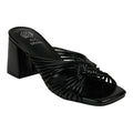 Josie Black Strappy Heeled Sandals Black (shoe) - josie sandal black croc embossed leather, josie black - shop at us.meeeshop