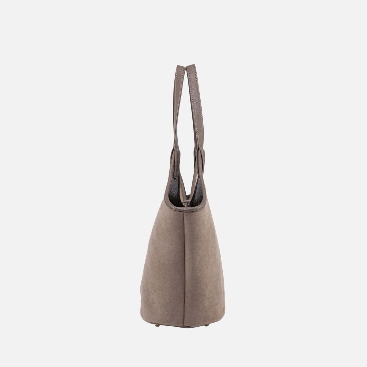 Joyce Shoulder Bag in Charcoal Gray view 4 - Joyce Shoulder Bag Verano Hill