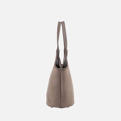 Joyce Shoulder Bag in Charcoal Gray view 4 - Joyce Shoulder Bag Verano Hill