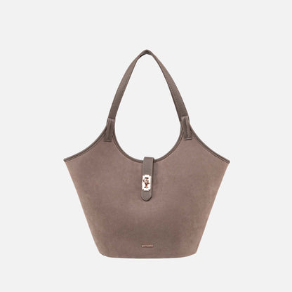 Joyce Shoulder Bag in Taupe view 6 - Joyce Shoulder Bag Verano Hill