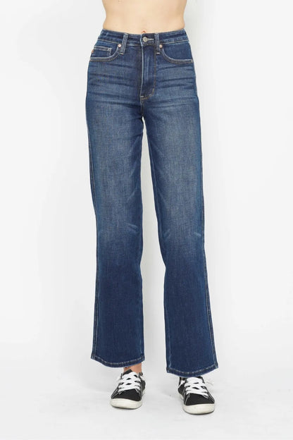 Judy Blue Full Size High Waist Tummy Control Jeans - MeeeShop Women's Fashion