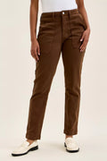 Judy Blue High Waist Aurora Weekender Jeans with Knee Darts C Mahogany MAHOGANY (bottom) - judy jeans,  - shop at us.meeeshop