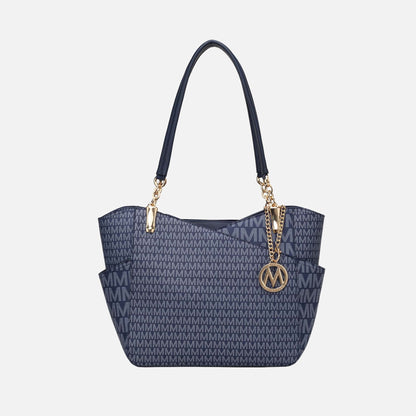 Jules Signature Tote Bag in Fuchsia view 10 - Bag Tote