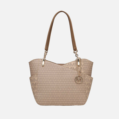 Jules Signature Tote Bag in Tan view 8 - Bag Tote
