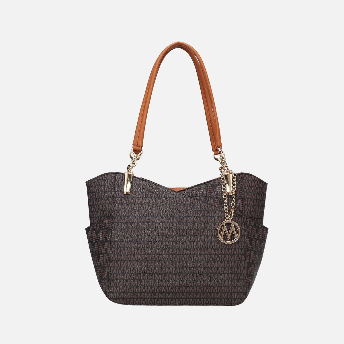 Jules Signature Tote Bag in Wine view 7 - Bag Tote