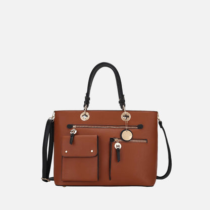 Julia Shoulder Bag in Chocolate view 4 - Julia Shoulder Bag Coach