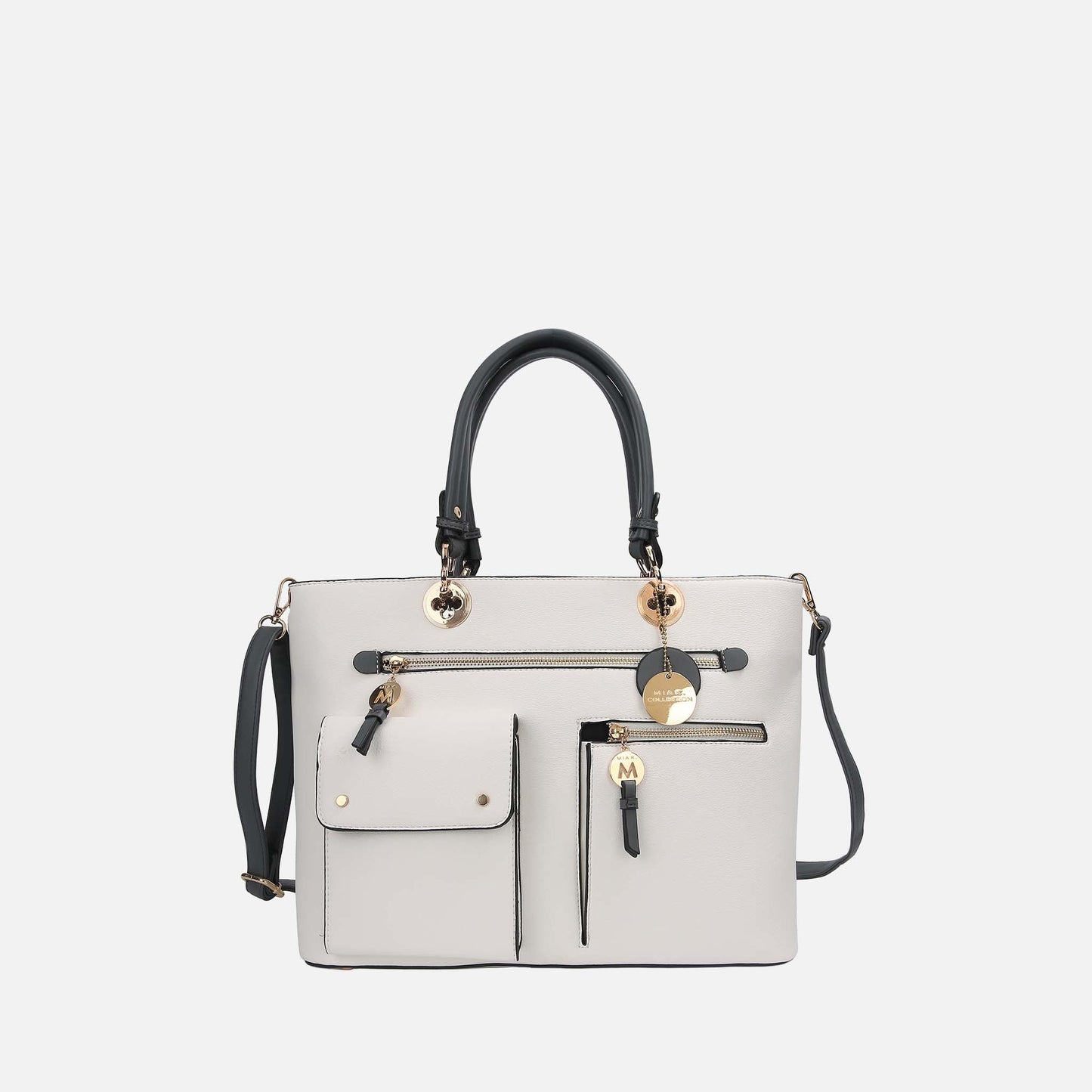 Julia Shoulder Bag in White view 11 - Julia Shoulder Bag Coach