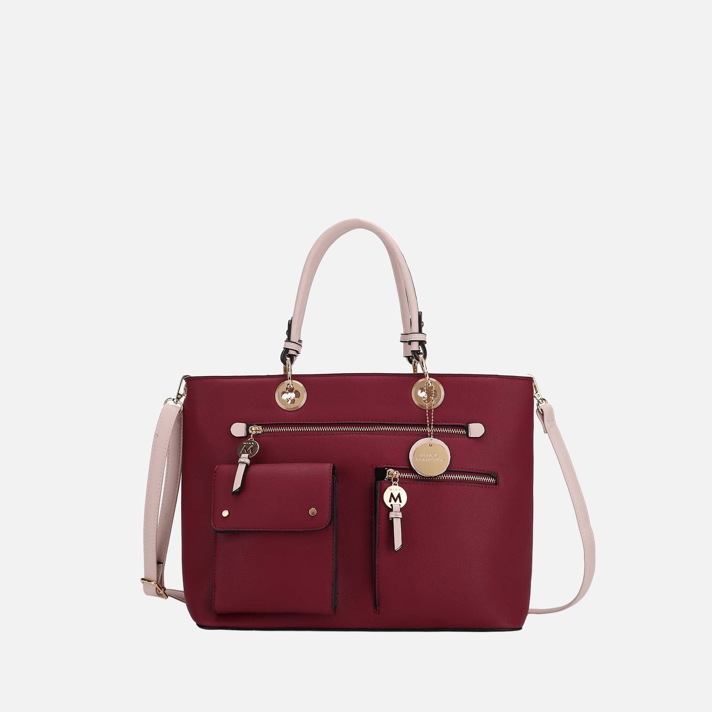 Julia Shoulder Bag in Wine view 10 - Julia Shoulder Bag Coach