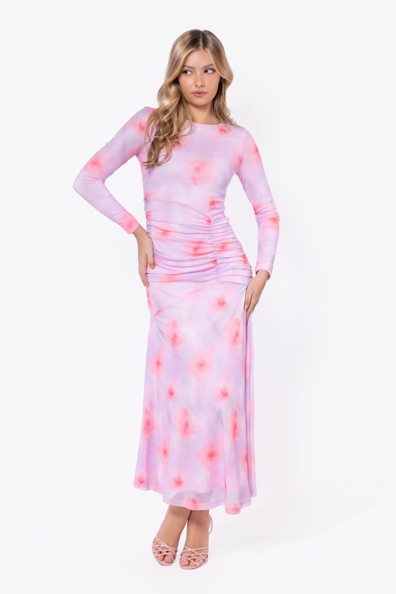 Juliana Dress (pink) XS (dress) - can you wear pink on pink, what is the difference between pink shirt  - shop at us.meeeshop
