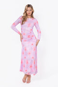 Juliana Dress (pink) XS (dress) - can you wear pink on pink, what is the difference between pink shirt  - shop at us.meeeshop