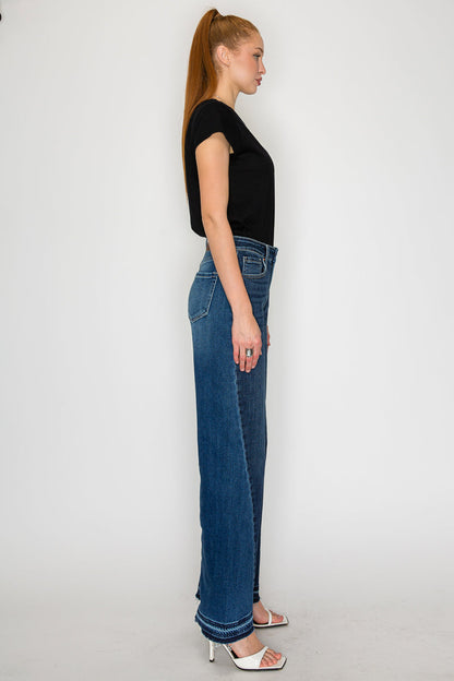 Julianna High Rise Flare Jeans in 11 (29) view 6 - High-Waisted (bottom)