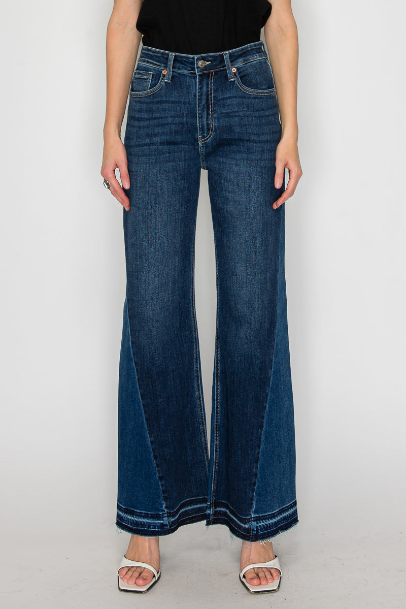 Julianna High Rise Flare Jeans in 3 (25) view 2 - High-Waisted (bottom)
