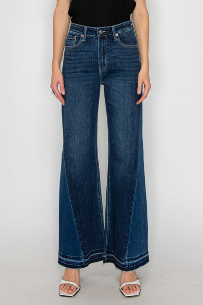 Julianna High Rise Flare Jeans in 3 (25) view 2 - High-Waisted (bottom)