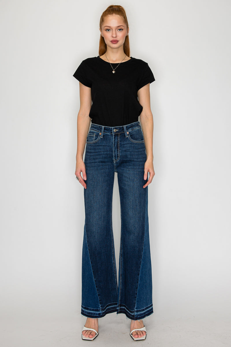 Julianna High Rise Flare Jeans in 9 (28) view 5 - High-Waisted (bottom)