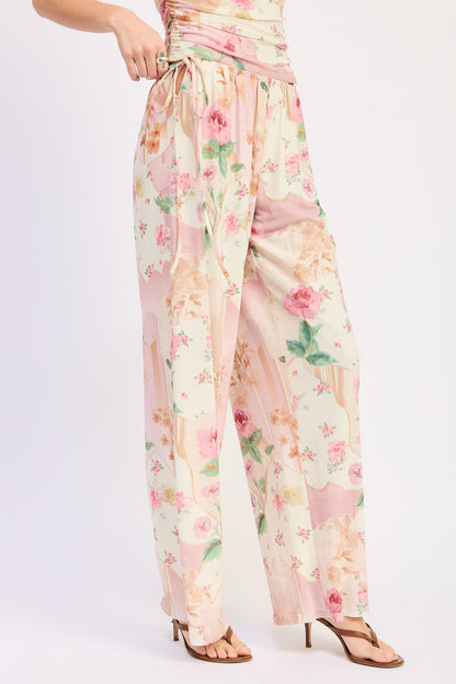 Julie Pants in Ivory Rose Pink view 3 - Filippa K Julie Pants (bottom)