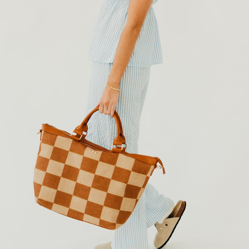 June Jute Tote Bag view 5 - Bag Tote