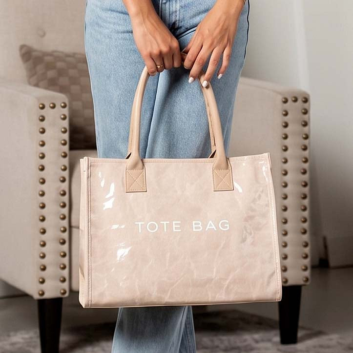 Kate Laminated City Tote view 7 (bag)