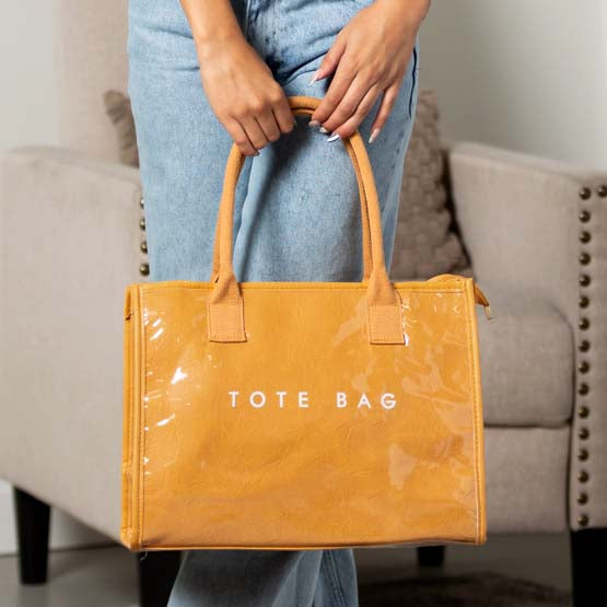 Kate Laminated City Tote view 9 (bag)
