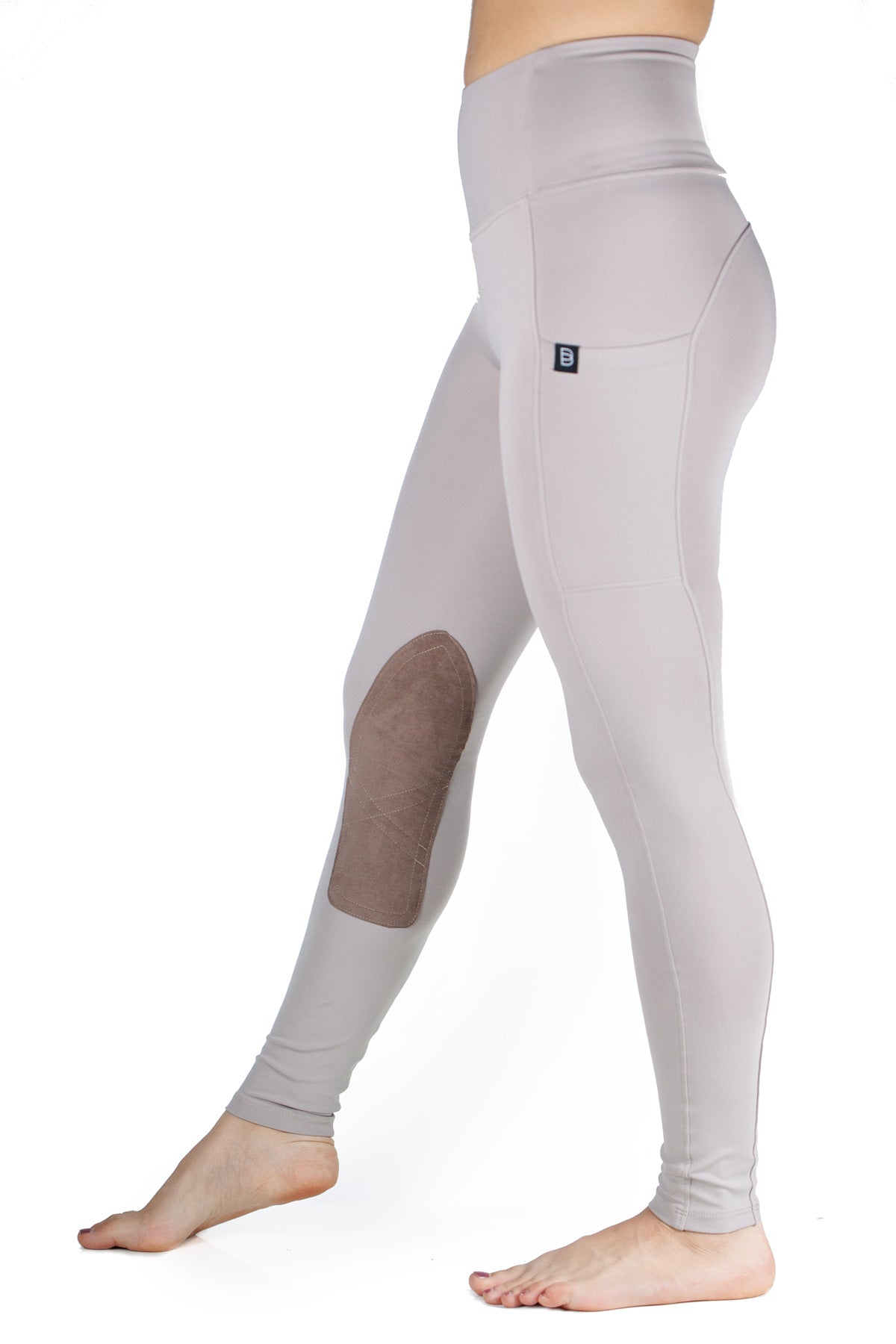 Kate Riding Tights in Navy/Black view 2 (bottom)