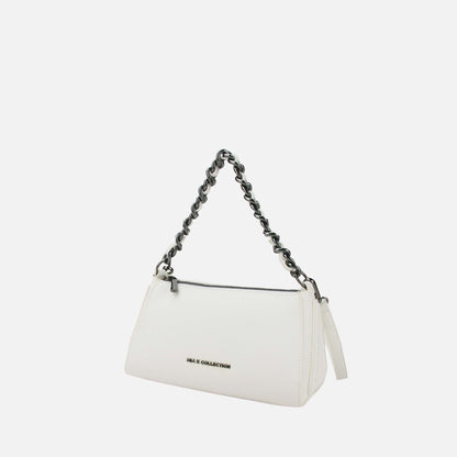Kayren Shoulder Bag in Charcoal Pink view 9 - Lauren Shoulder Bag