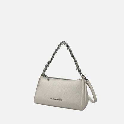 Kayren Shoulder Bag in Navy Red view 10 - Lauren Shoulder Bag
