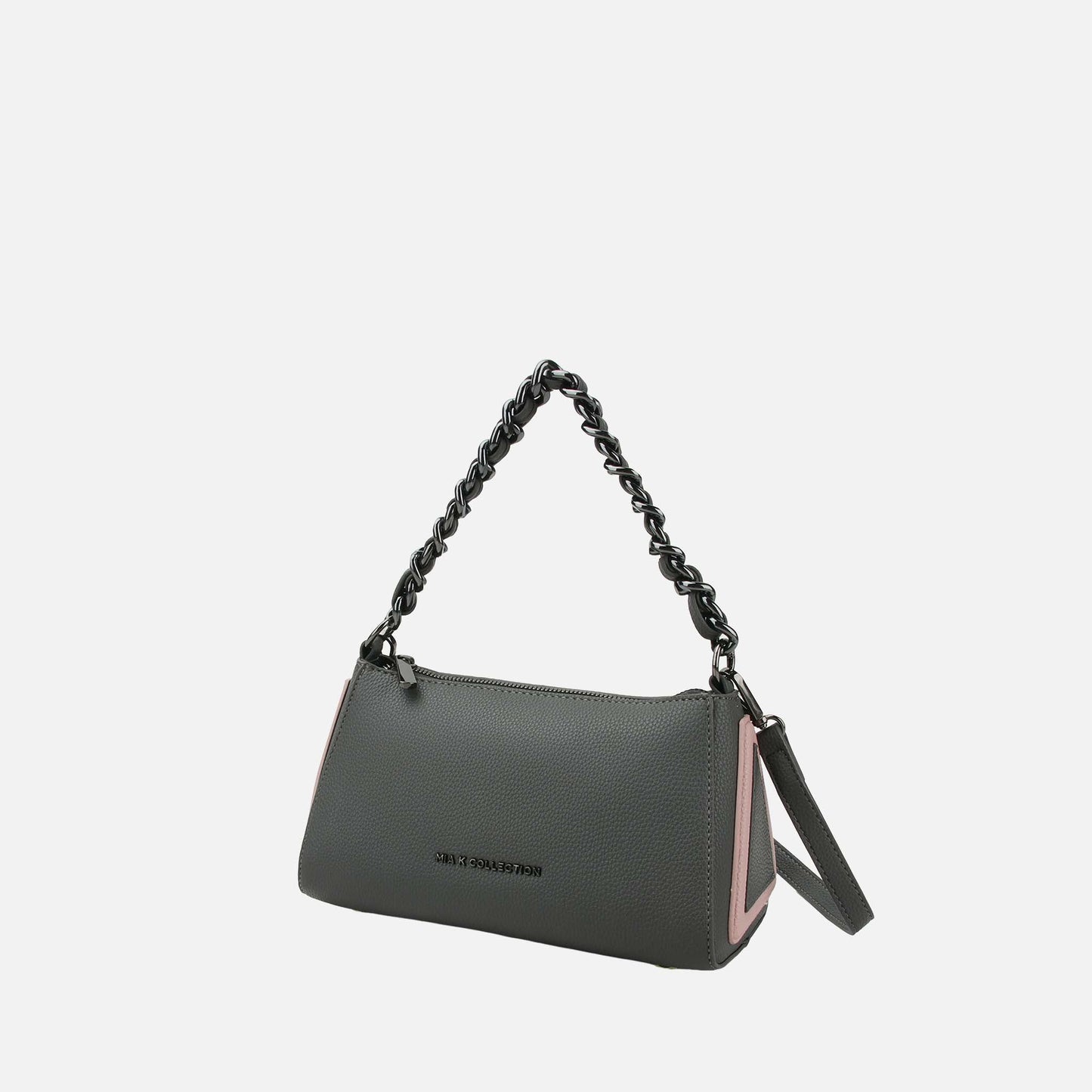 Kayren Shoulder Bag in Wine view 7 - Lauren Shoulder Bag