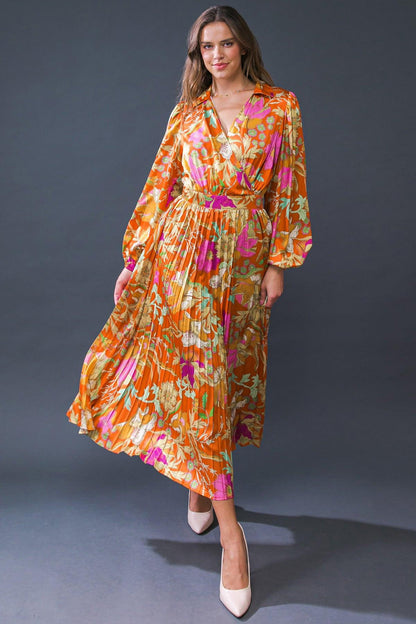 Keep Getting Better Woven Midi Dress view 4