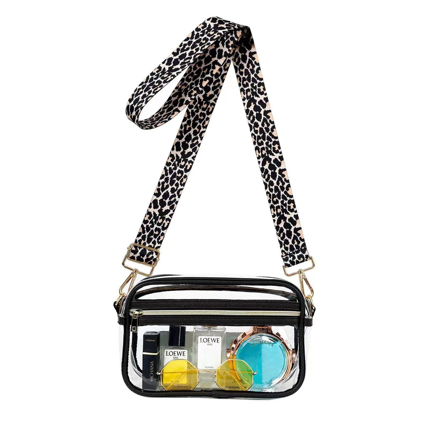 Kendall Leopard Stadium Camera Crossbody view 8 (bag)