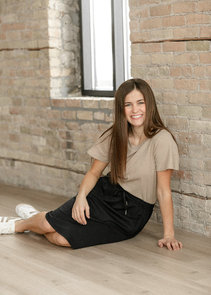 Kenedi Black Athletic Sport Skirt view 14
