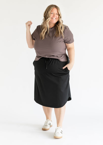 Kenedi Black Athletic Sport Skirt view 15