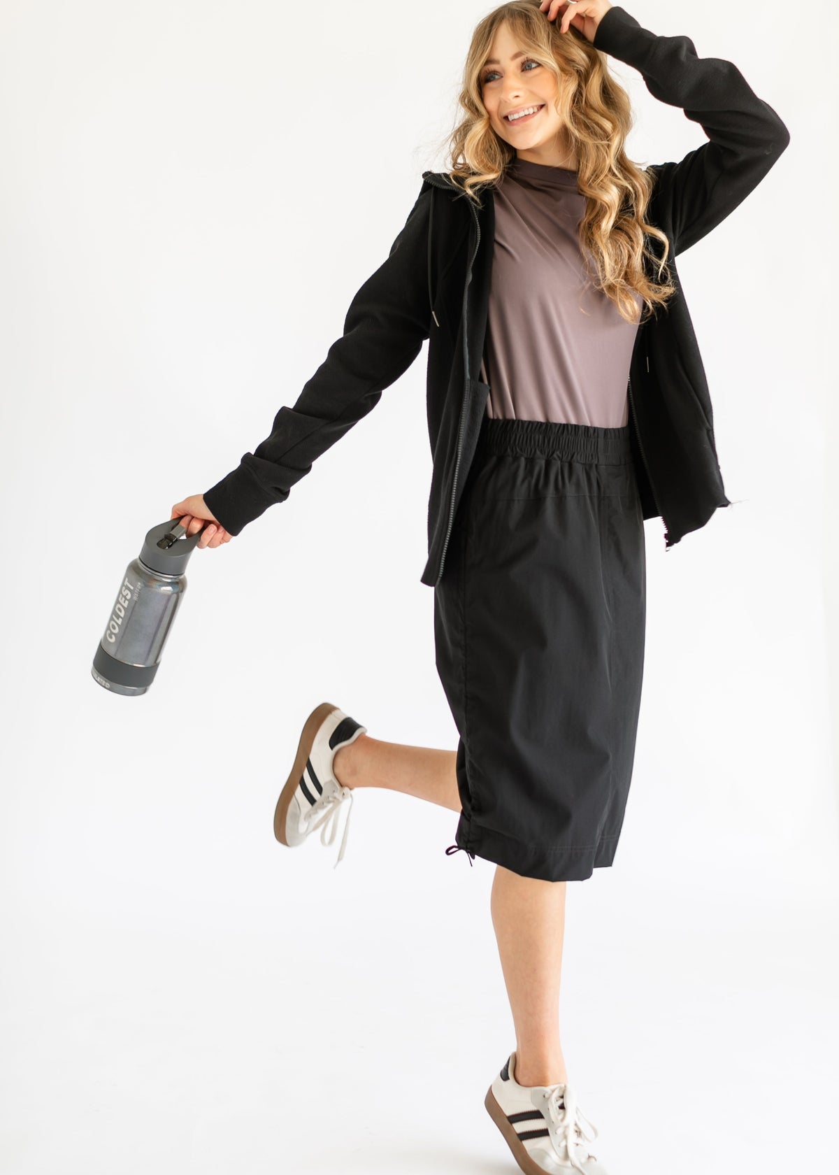 Kia Dusty Mauve Athletic Short Sleeve T-shirt view 10 - Short Shirt (top)