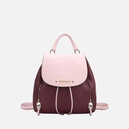 Kimberly Backpack Handbag in Cognac Brown view 5