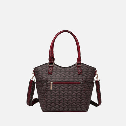 Kristal Signature Tote Bag in Black view 3 - Bag Tote