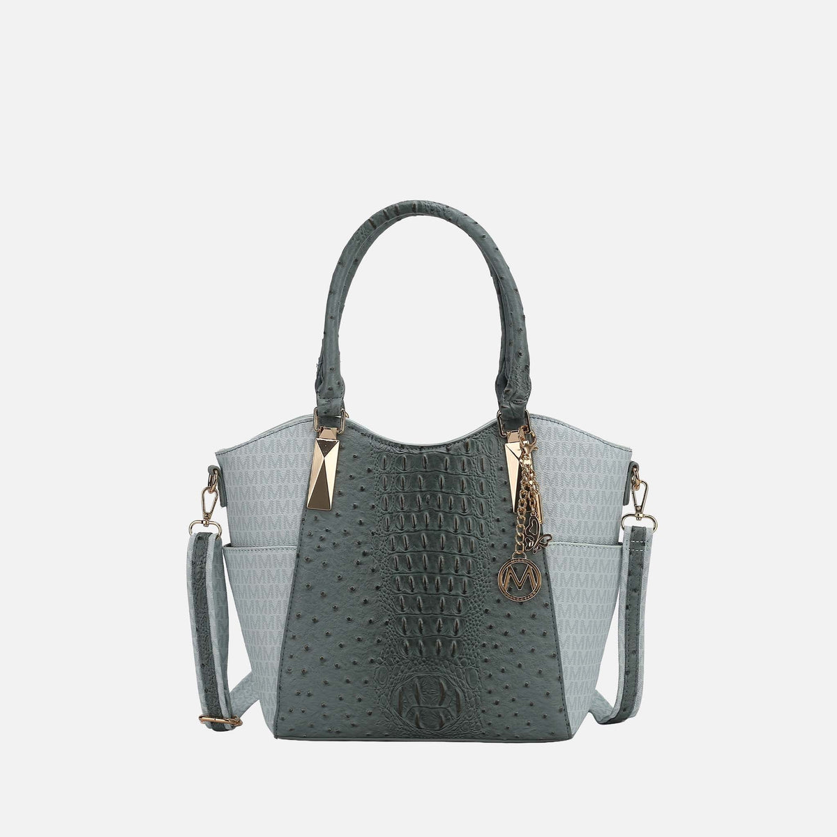 Kristal Signature Tote Bag in Midnight Blue view 8 - Bag Tote