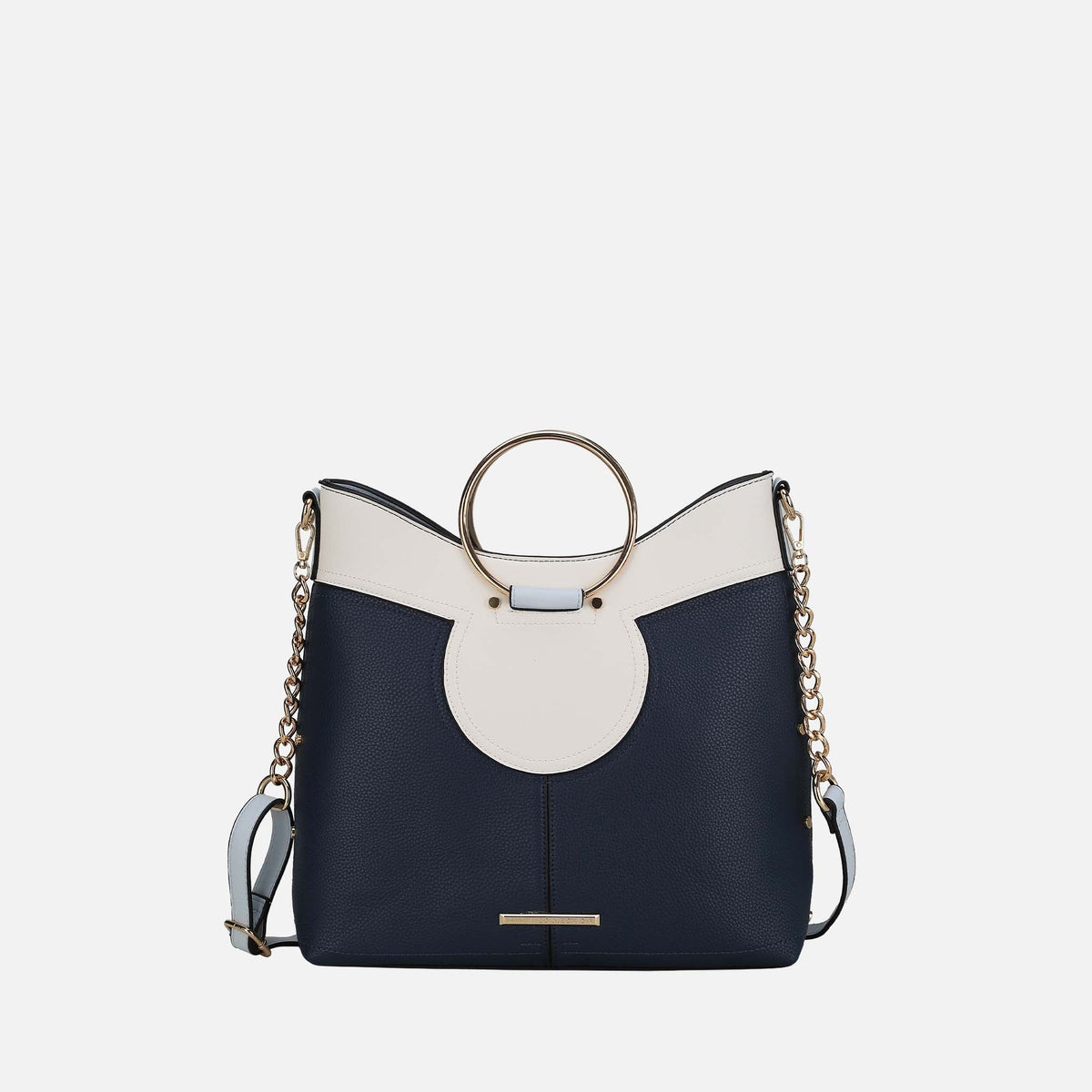 Kylie Shoulder Bag in Indigo view 11 - Kylie Jenner Shoulder Bag