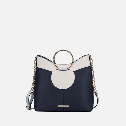 Kylie Shoulder Bag in Indigo view 11 - Kylie Jenner Shoulder Bag