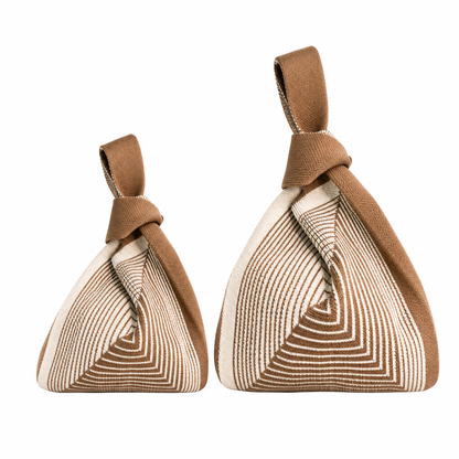 Labyrinth Beige Handbag view 4