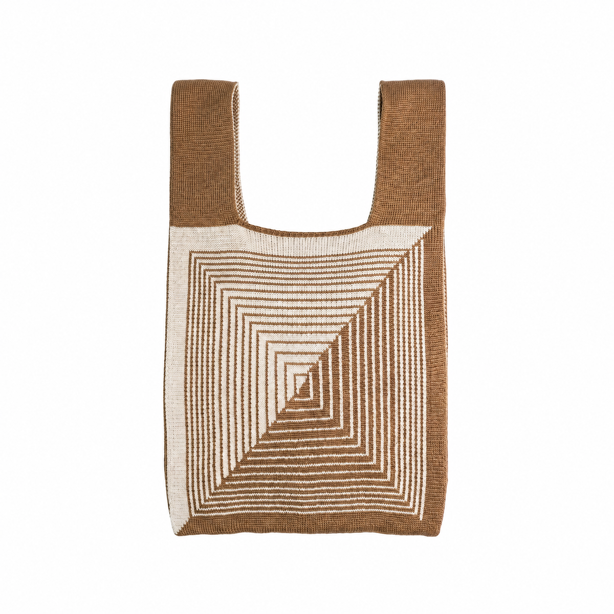 Labyrinth Beige Handbag view 5